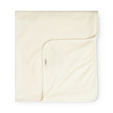 Alida, Wool Rib Baby Blanket - Natural