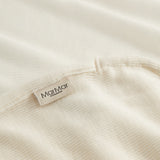 Alida, Wool Rib Baby Blanket - Natural