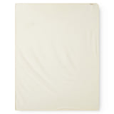 Alida, Wool Rib Baby Blanket - Natural