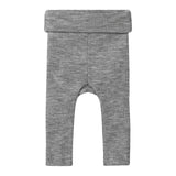 Piva, Wool Rib Pants - Grey Melange