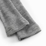 Piva, Wool Rib Pants - Grey Melange