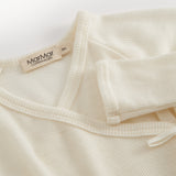 Rubetta, Wool Rib Jumpsuit - Natural