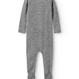 Rubetta, Wool Rib Jumpsuit - Grey Melange