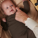 Turtleneck, Wool Rib Jumpsuit - Terre