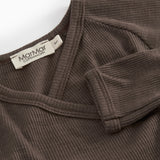 Rubetta, Wool Rib Jumpsuit - Terre