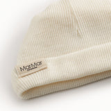 Aiko, Wool Rib Hat - Natural