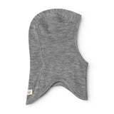 Balaclava, Wool Rib Balaclava - Grey Melange