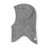 Balaclava, Wool Rib Balaclava - Grey Melange