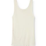 Tevo W, Wool Rib Undershirt - Natural