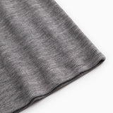 Tevo W, Wool Rib Undershirt - Grey Melange
