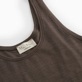 Tevo W, Wool Rib Undershirt - Terre