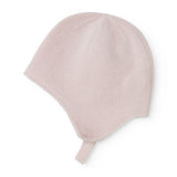Babyhue in pink stripe with a knot on the side