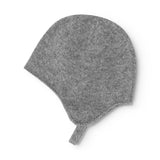 Aly Baby babyhue in gray melange with a knot and a small knot.