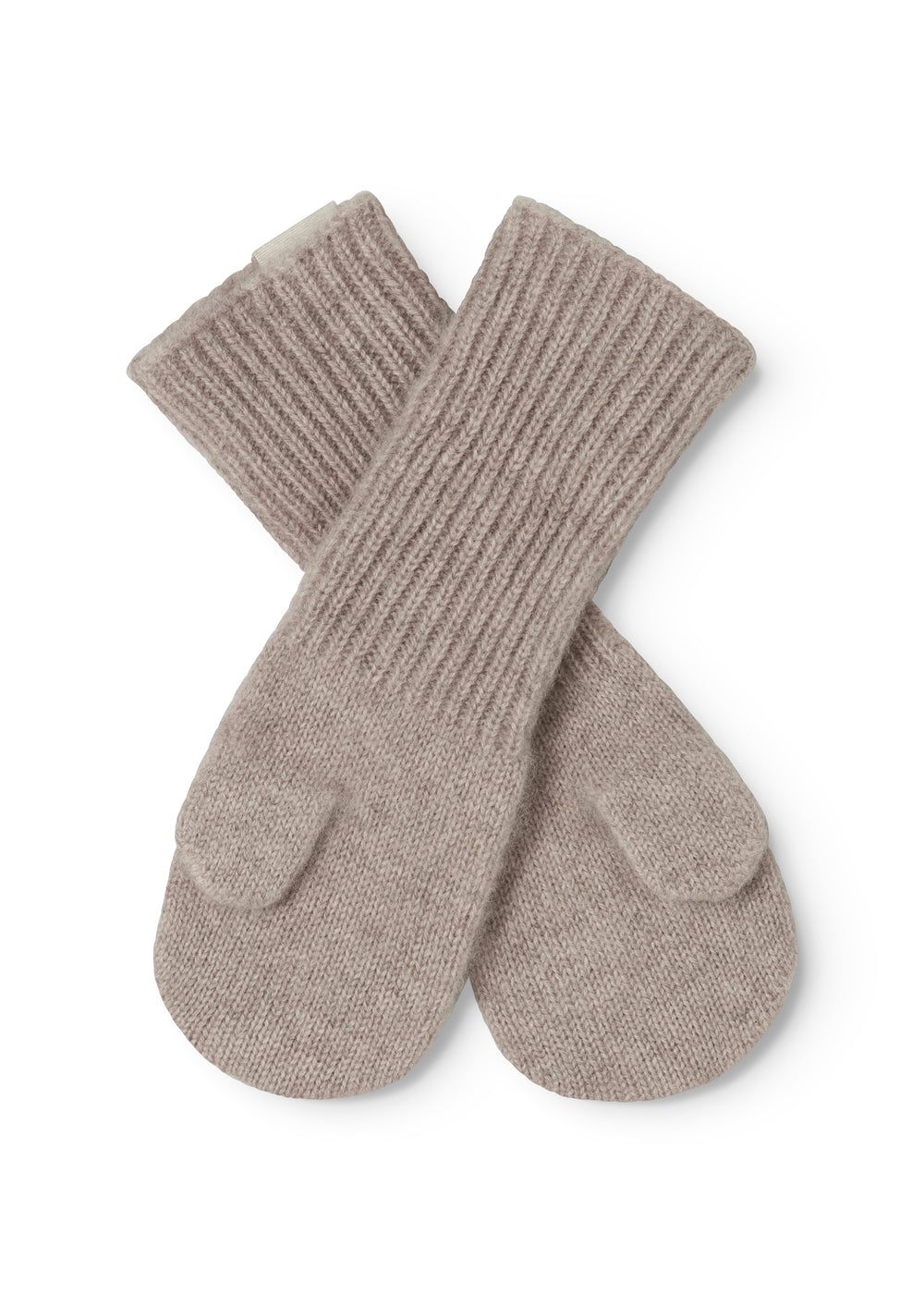 Par baby sweater in gray textured knit with rib pattern and thumb hole.