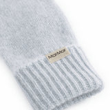 Alvilda Baby, Cashmere Mittens - Light Blue Mel.