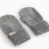 Alvilda Baby, Cashmere Mittens - Grey Mel.