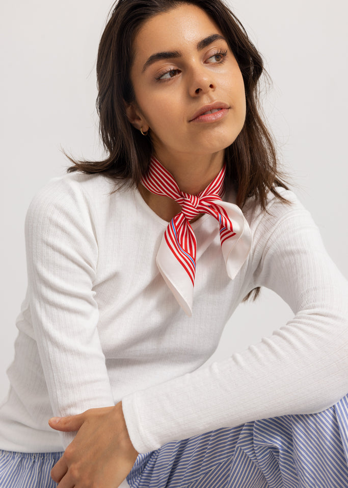 Tamra W, T-shirt - Gentle White