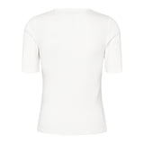 Tamra SS W, T-shirt - Gentle White