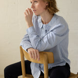 Toka W, Shirt - Bolich Blue Strips