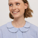 Toka W, Shirt - Bolich Blue Strips