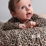 Nursery Pillow Cover, Nursing Pillow Cover - Brown Leo