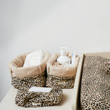 Nursery Storage Bags, Storage Baskets - Brown Leo