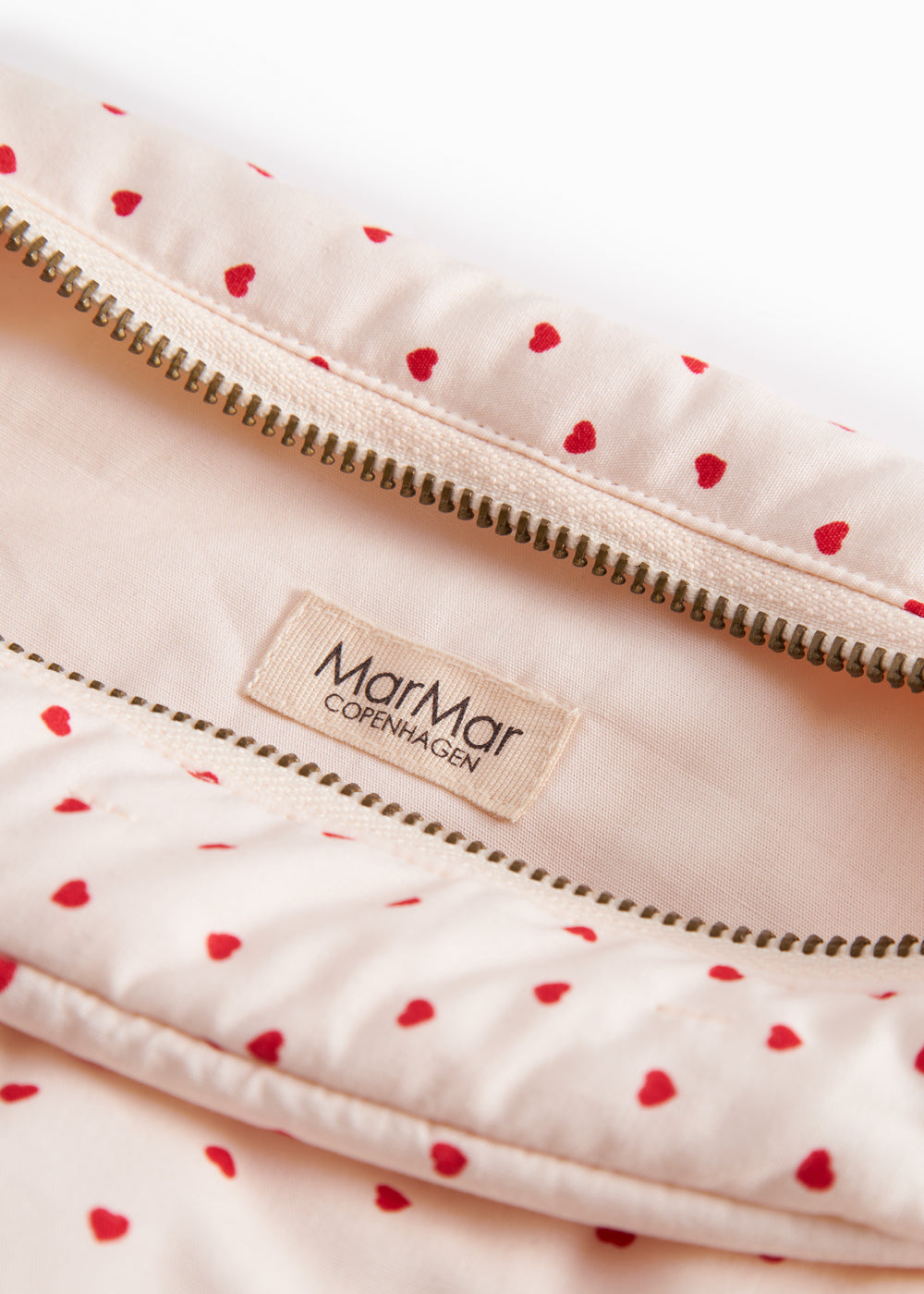 Toilet paper with a nice heart print