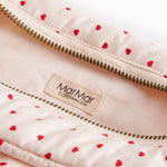 Toilet paper with a nice heart print