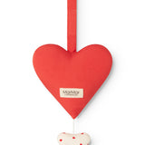 Music with two fine hearts playing Brahms' Lullaby