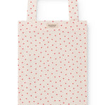 Junior sengetøj med et fint hjerte print