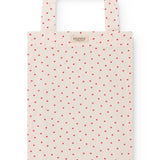 Junior sengetøj med et fint hjerte print