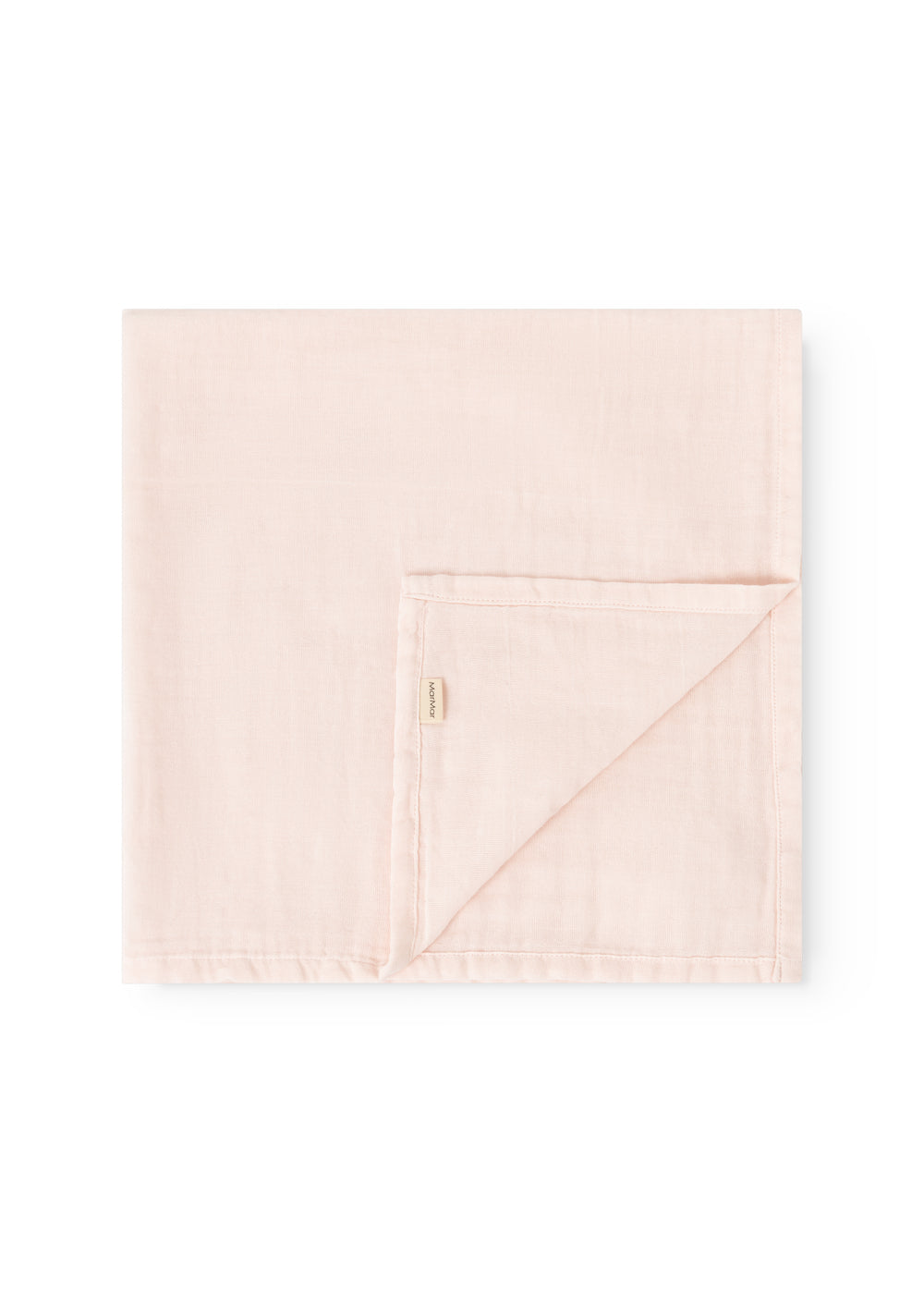 Ada (2-pack) cloth diaper in pink, square fold with visible edge