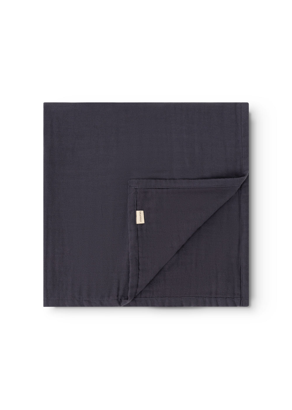 To-pak diapers in dark blue with folded edge and visible label.