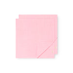 Red fabric bib for baby