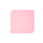 Red fabric bib for baby