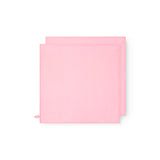 Red fabric bib for baby