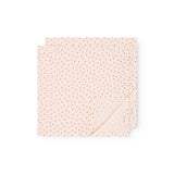 Baby cotton fabric with a sweet heart print