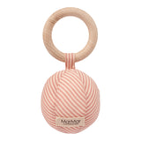 Baby Rattle, Rangle - Soft Cheek Stripe