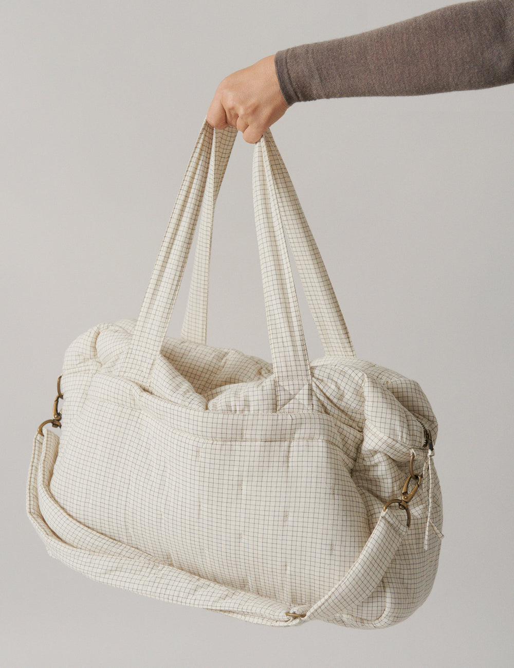 Nursing Bag, Diaper Bag - Deep Lake Check