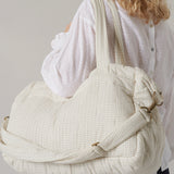 Nursing Bag, Diaper Bag - Deep Lake Check