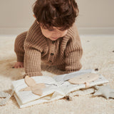 Fabric Book, Activity Book - Deep Lake Check