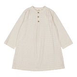 Pajama Dress, Nightgown - Deep Lake Check