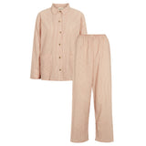 Pajama Set W, Pajama Set - Soft Cheek Stripe