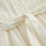 Daisa Long, Christening Dress - Cloud