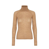 Trisha W, Blouse - Light Camel