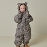 Ollie Suit, Snowsuit - Leopard