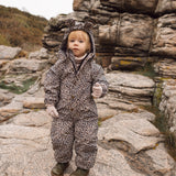 Ollie Suit, Snowsuit - Leopard