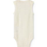 Bini, Wool Pointelle Bodystocking - Natural