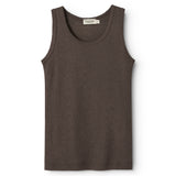 Tavi, Wool Pointelle Undershirt - Terre