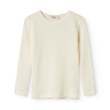 Tamra, Wool Pointelle T-shirt - Natural